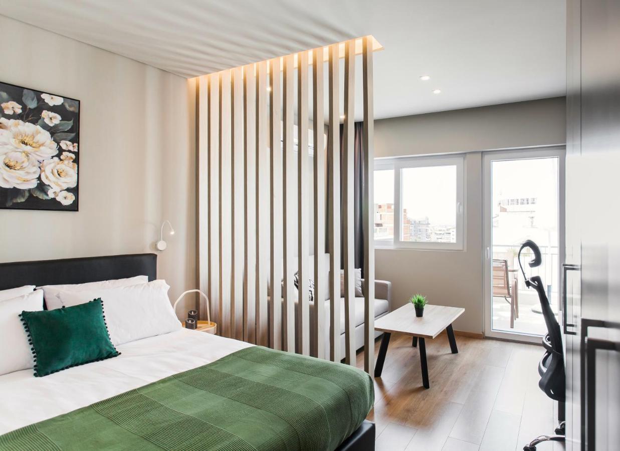 Wyz Attiki Aparthotel Athene Buitenkant foto