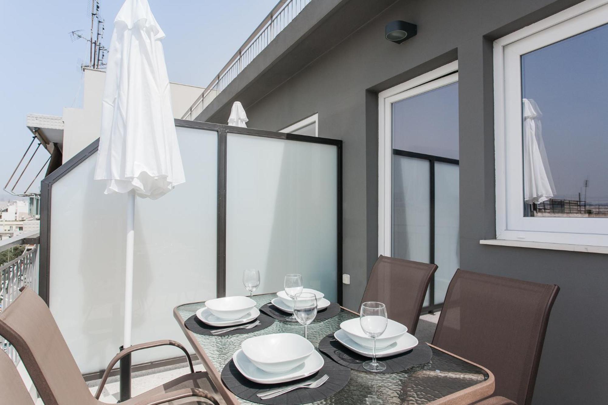 Wyz Attiki Aparthotel Athene Kamer foto